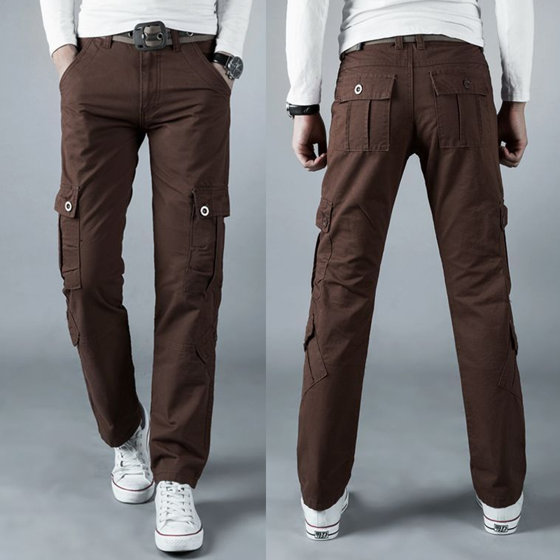 Summer Clothing Y2K - Pantalones Cargo informales de algodón para