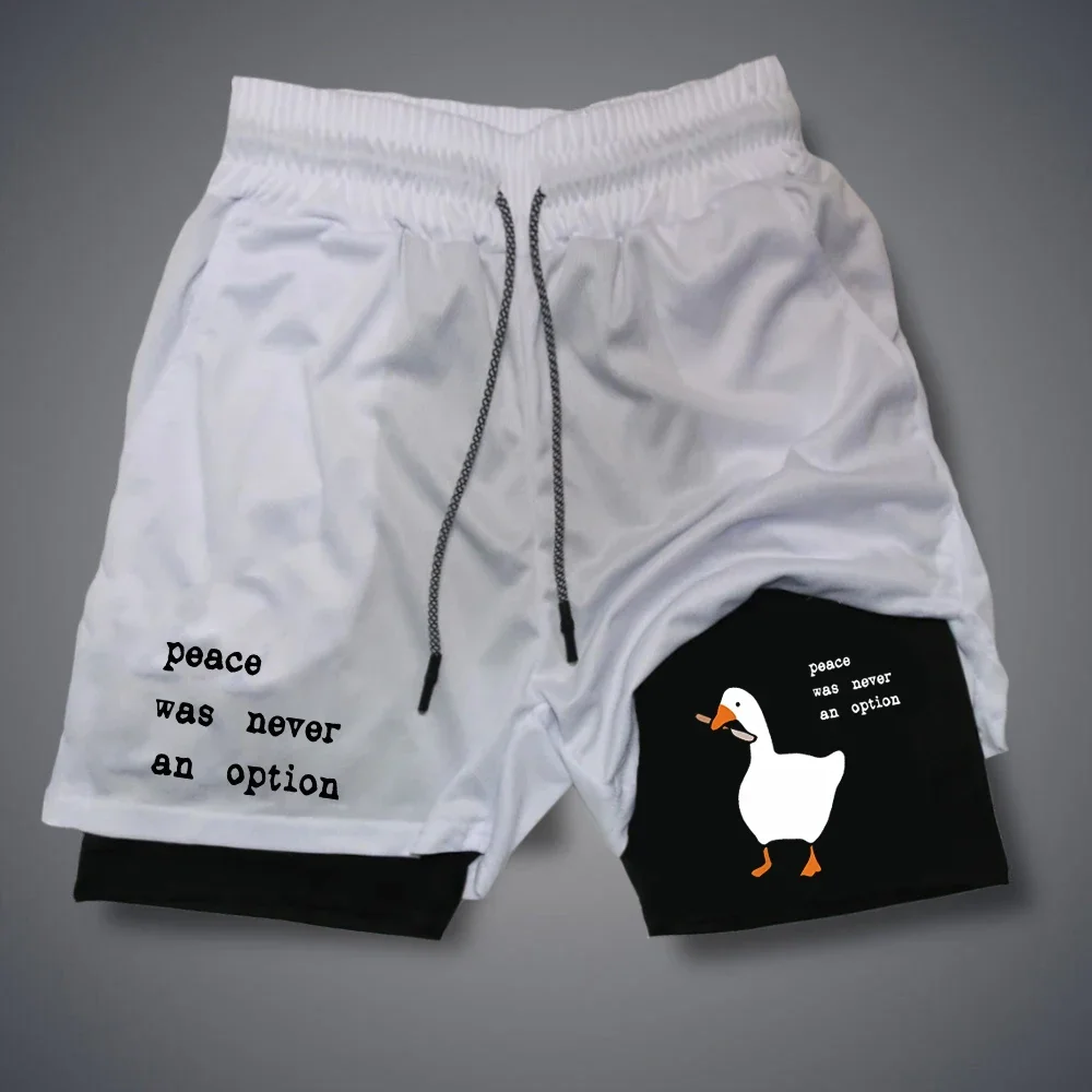 Summer Duck Clothing - Pantalones cortos con estampado de pato