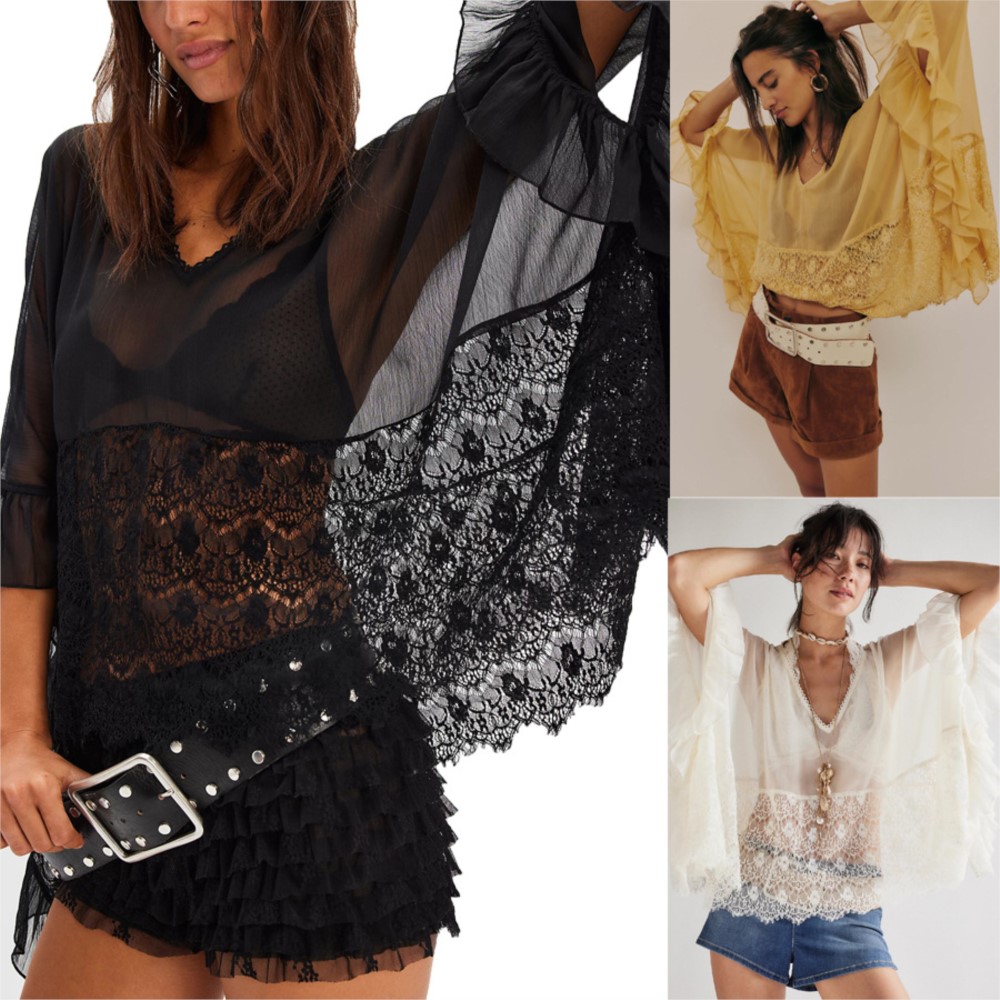 Summer Clothing Holiday - Blusa Holgada para Mujer, Camisas de