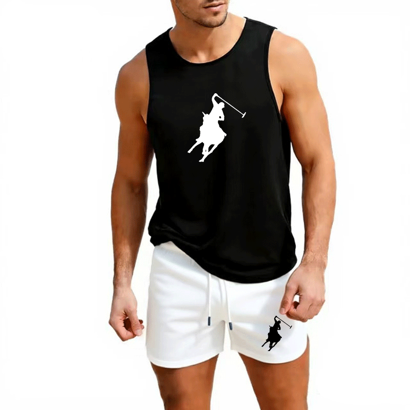 Summer Clothing Mens - Conjunto de 2 piezas de chaleco
