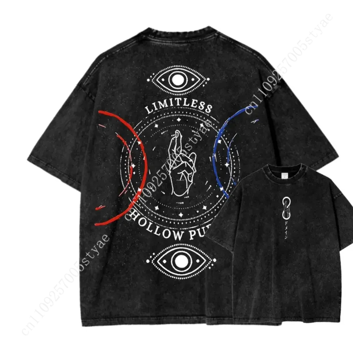 Summer Quilt - Camiseta con Estampado de Anime Gojo