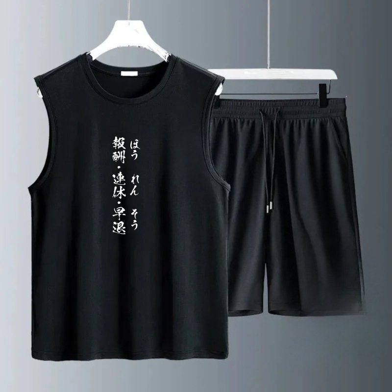 Summer Clothing Mens - Conjuntos de Camisetas sin Mangas para