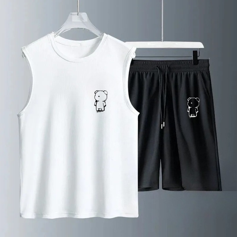 Summer Clothing Mens - Conjuntos de Camisetas sin Mangas para