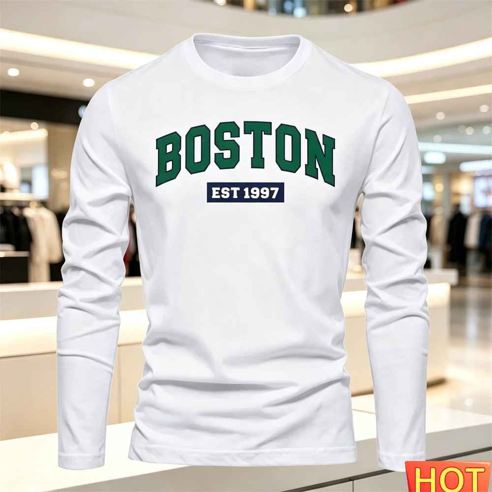 Summer Clothing Y2K - Camiseta de manga larga para hombre,