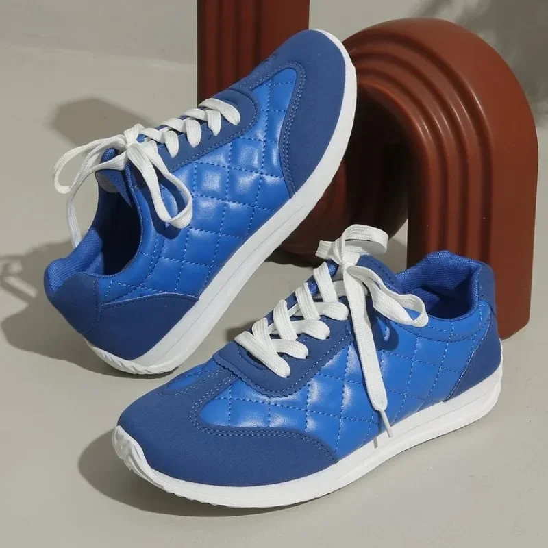 Summer Quilt - Zapatillas deportivas acolchadas con cordones para