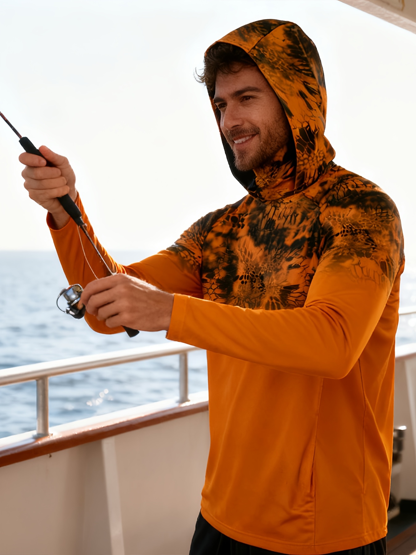Summer Clothing Mens - Camisa de Pesca con Protección UV,