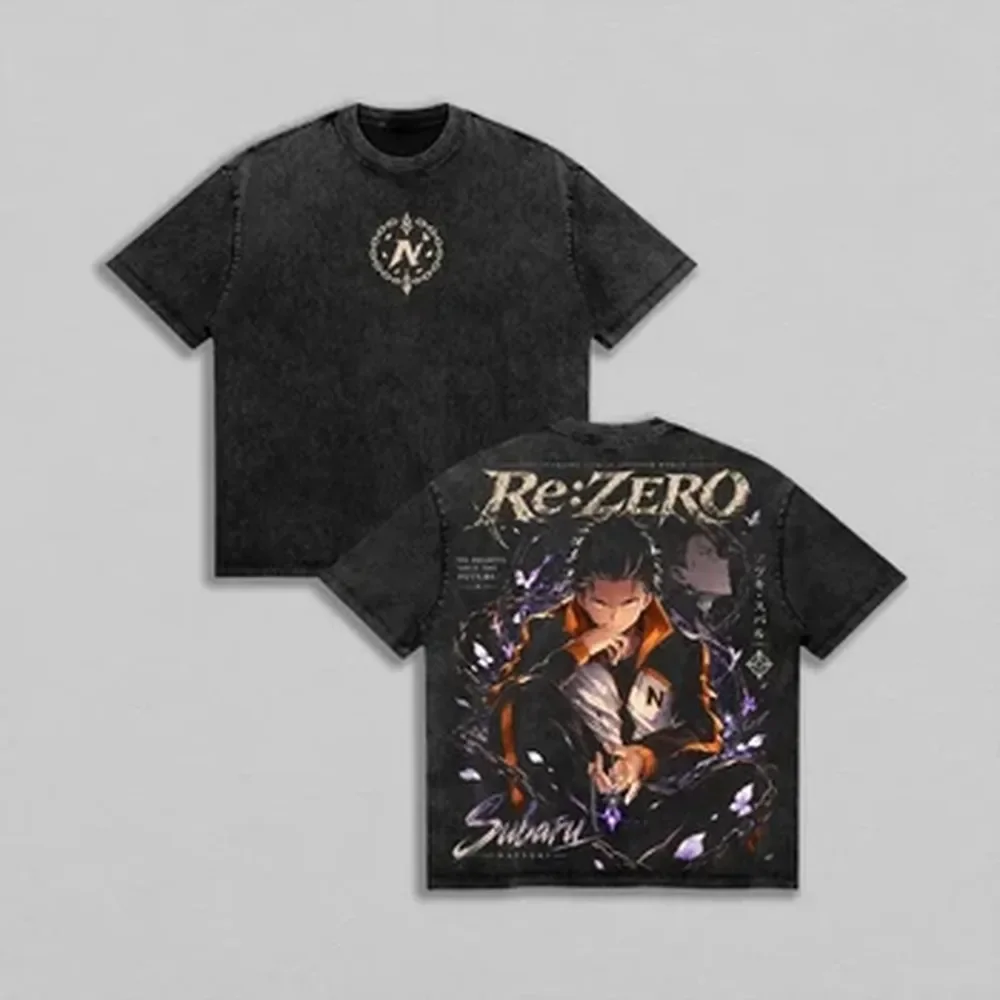 Summer Clothing Italy - Camiseta de Anime Re:Zero de Natsuki