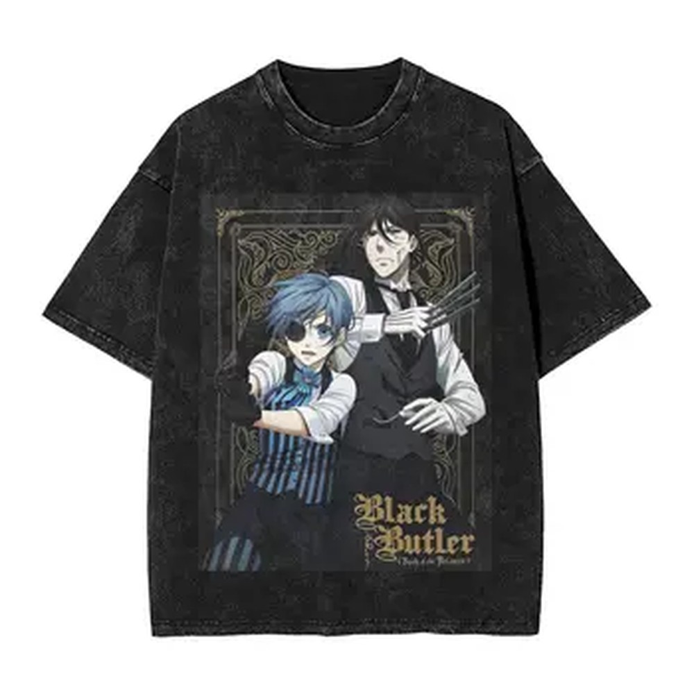 Summer Clothing Italy - Camiseta gráfica de Anime Black Butler
