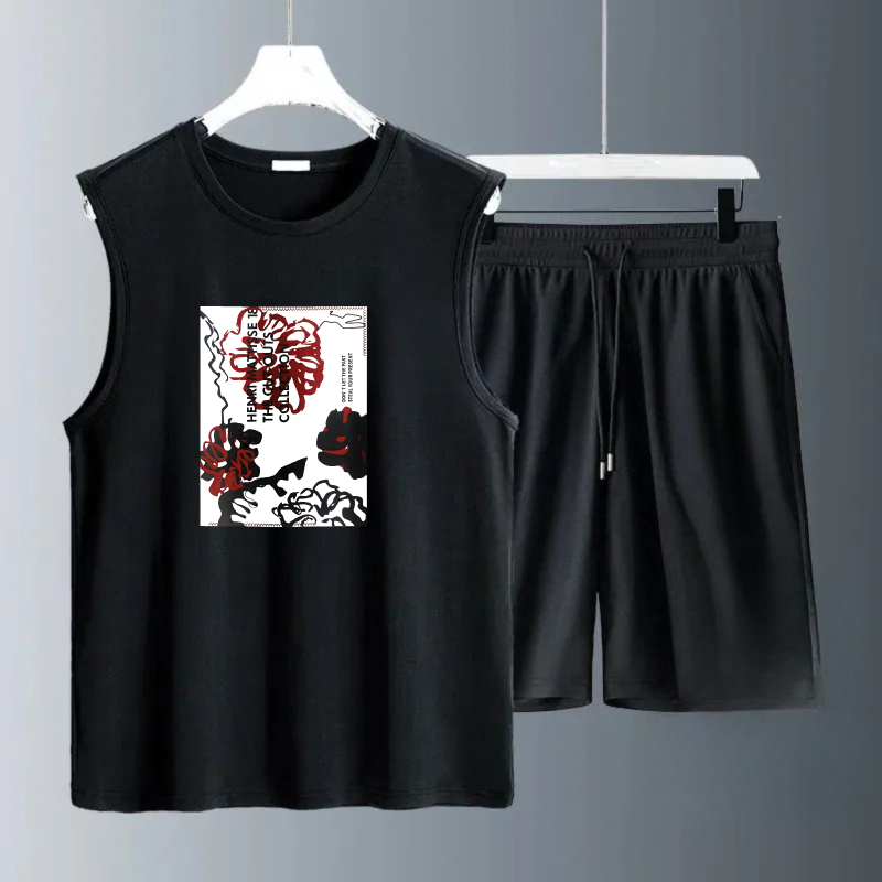 Summer Clothing Mens - Conjuntos de Camisetas sin Mangas para
