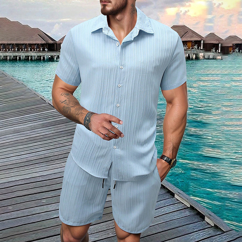 Summer Clothing Types - Conjunto de 2 Piezas para Hombre,