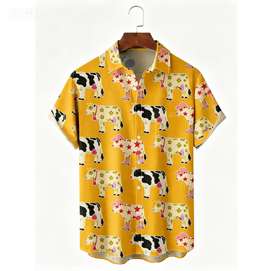 Summer Clothing Holiday - Camisa Hawaiana con Estampado Floral para
