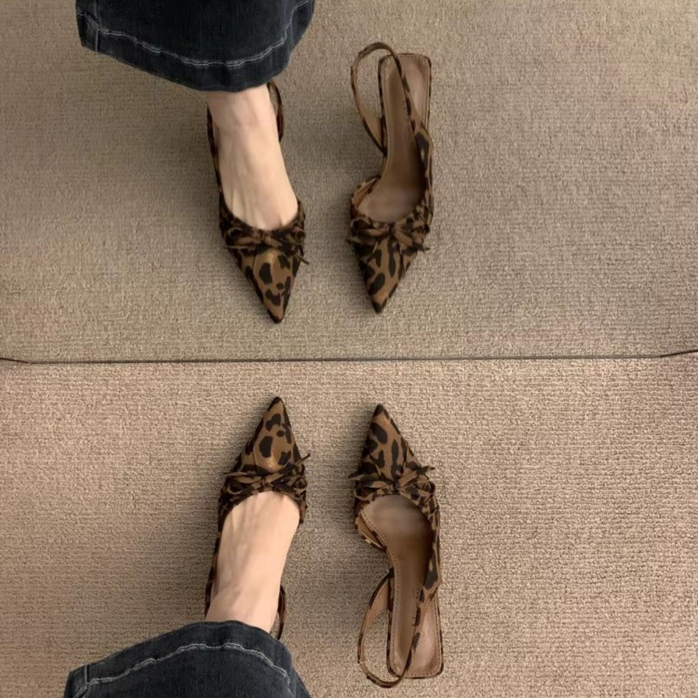 Sandalias de tacón medio para  - Summer Clothing Fabric reseña y precio