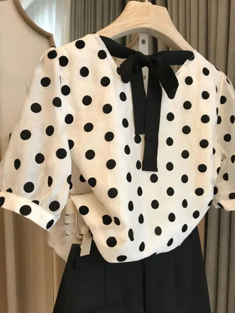 Blusas de lunares para Mujer,  - Summer Clothing Holiday reseña y precio