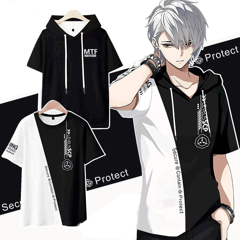 Camiseta de Scp Foundation 3D  - Japanese Summer Clothing Men reseña y precio