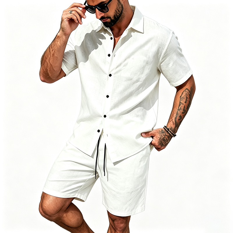 Conjunto de Dos Piezas de Lino - Summer Clothing Types reseña y precio