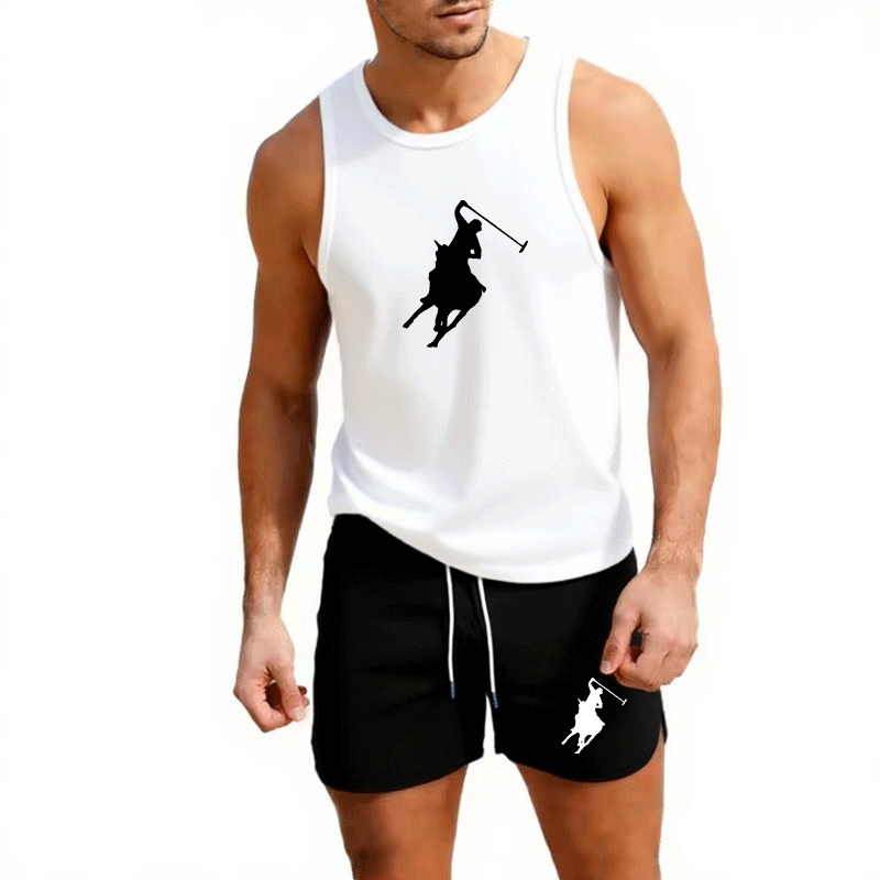 Conjunto de 2 piezas de chalec - Summer Clothing Mens reseña y precio