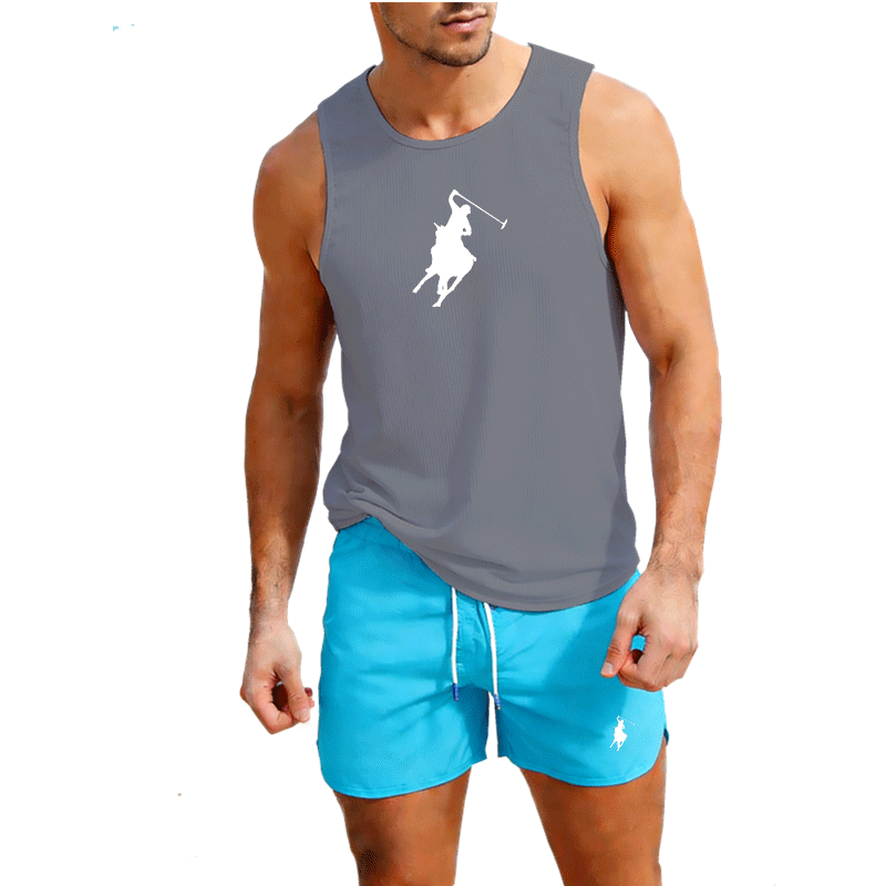 Conjunto de 2 piezas de chalec - Summer Clothing Mens reseña y precio
