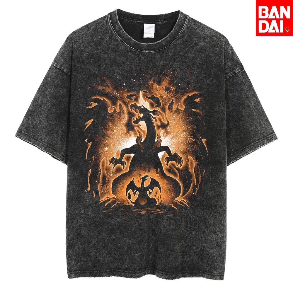 Camiseta de Pokémon Charizard  - Japanese Summer Clothing Men reseña y precio