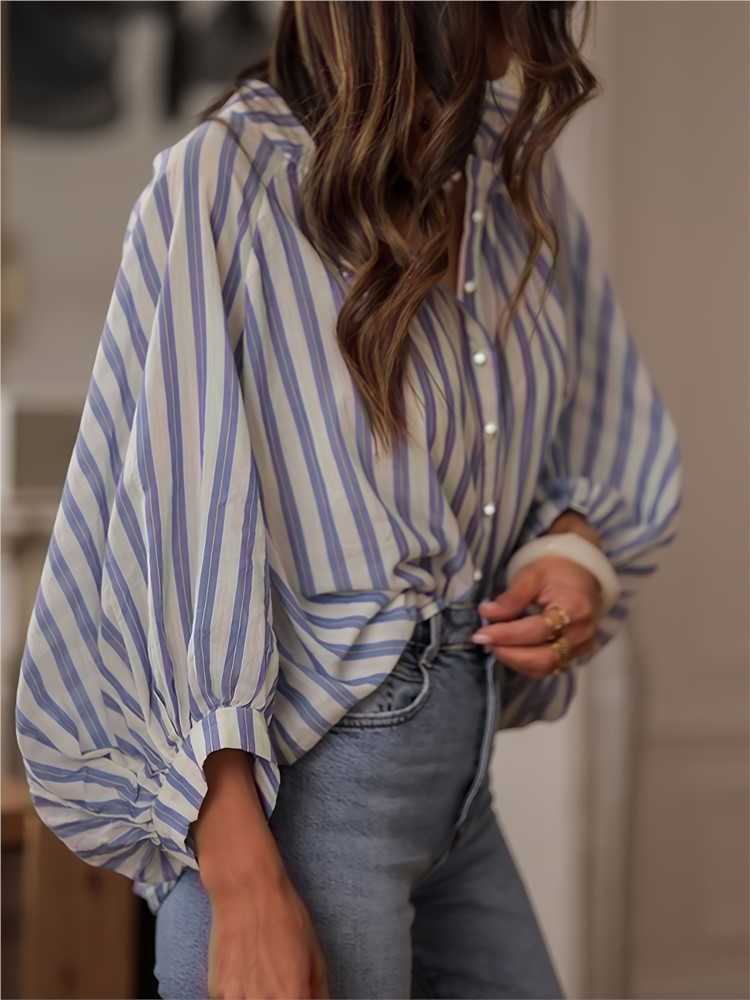 Camisa informal a rayas para m - Summer Clothing Holiday reseña y precio