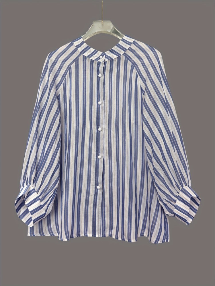 Camisa informal a rayas para m - Summer Clothing Holiday reseña y precio