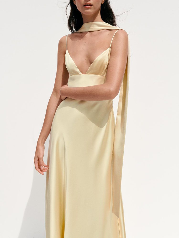 Nuevo Vestido de Noche de Vera - Summer Clothing Fabric reseña y precio