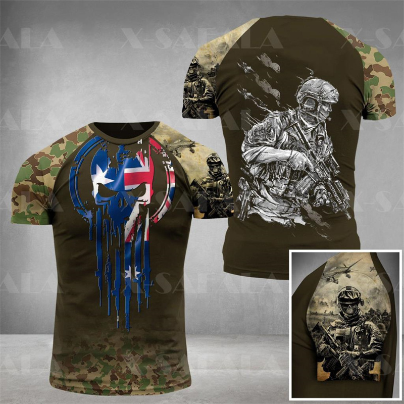 Camiseta estampada de calavera - Summer Clothing Australia reseña y precio