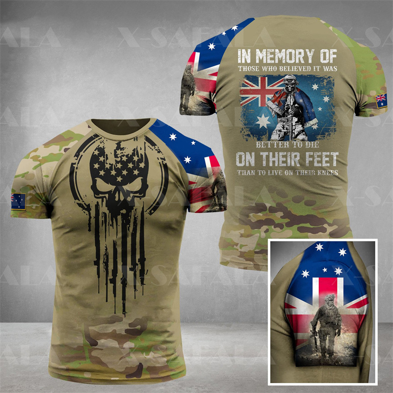 Camiseta estampada de calavera - Summer Clothing Australia reseña y precio