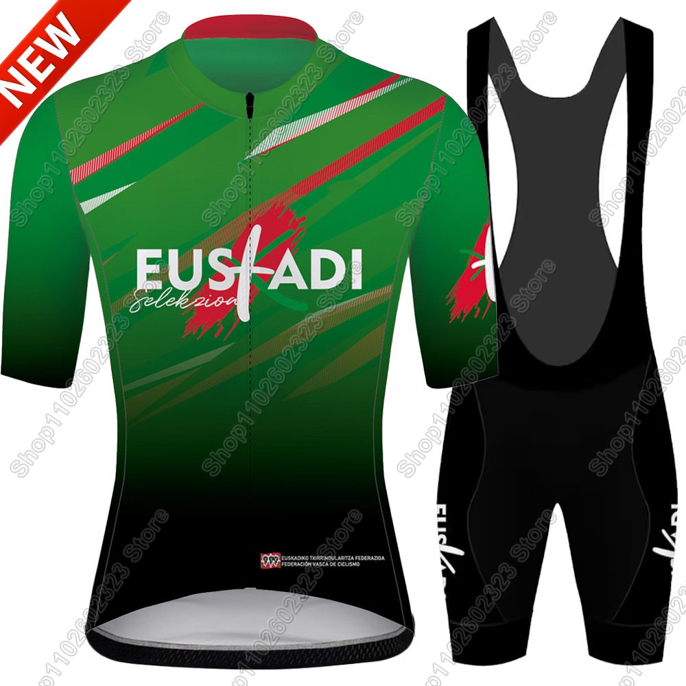 Conjunto de Ciclismo Euskadi T - Summer Clothing Men Sale reseña y precio