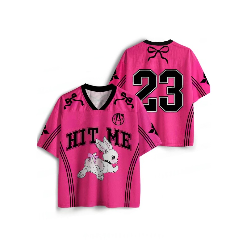 Camiseta Deportiva de Manga Co - Summer Clothing Y2K reseña y precio