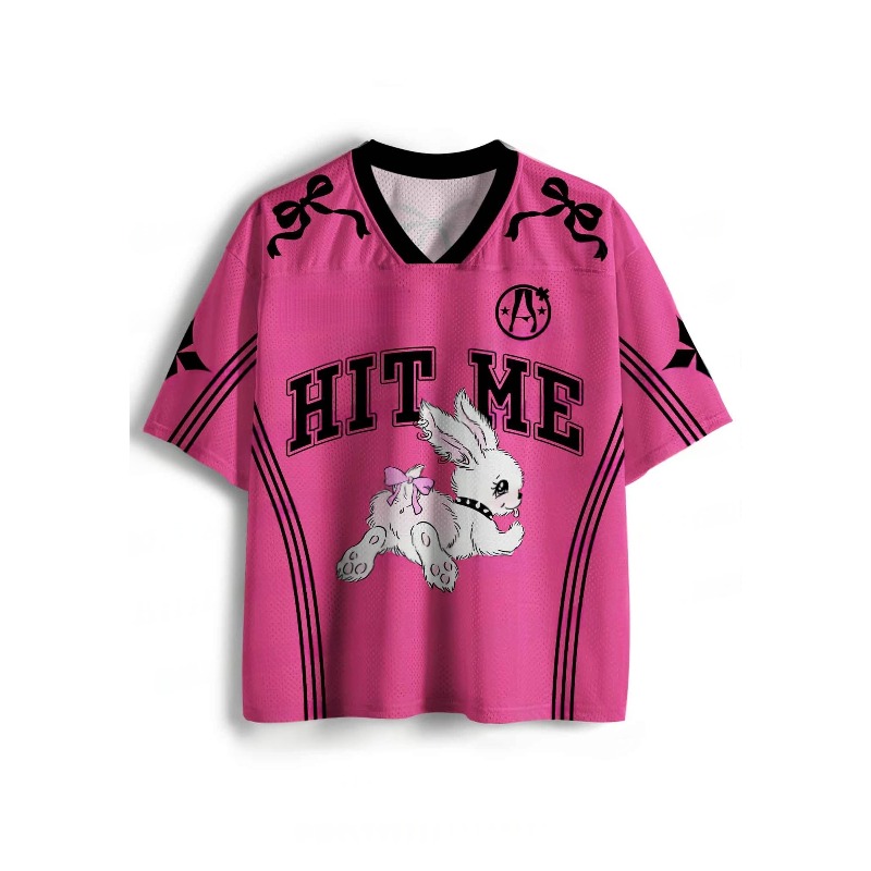 Camiseta Deportiva de Manga Co - Summer Clothing Y2K reseña y precio