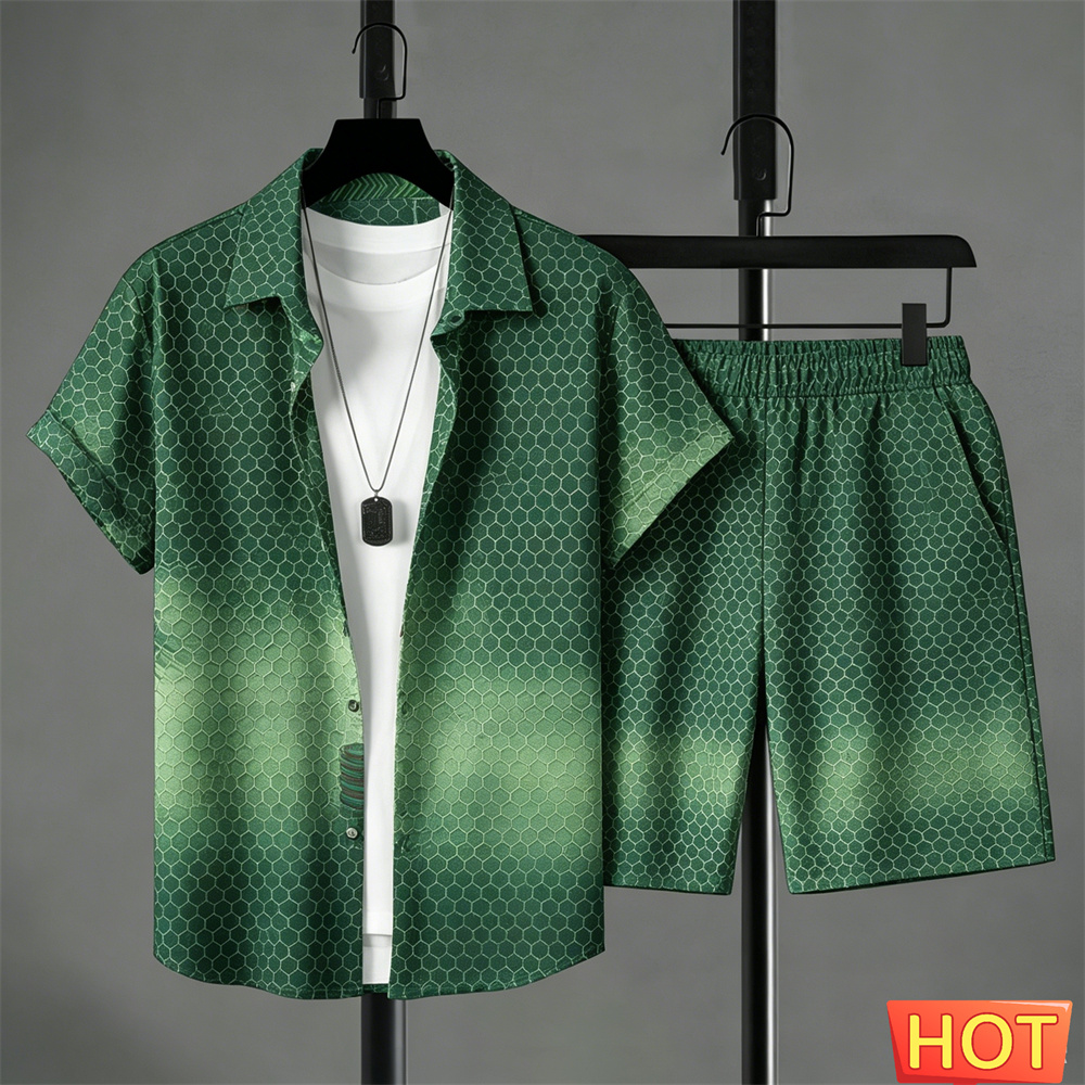 Conjunto de Camisa para Hombre - Summer Clothing Types reseña y precio