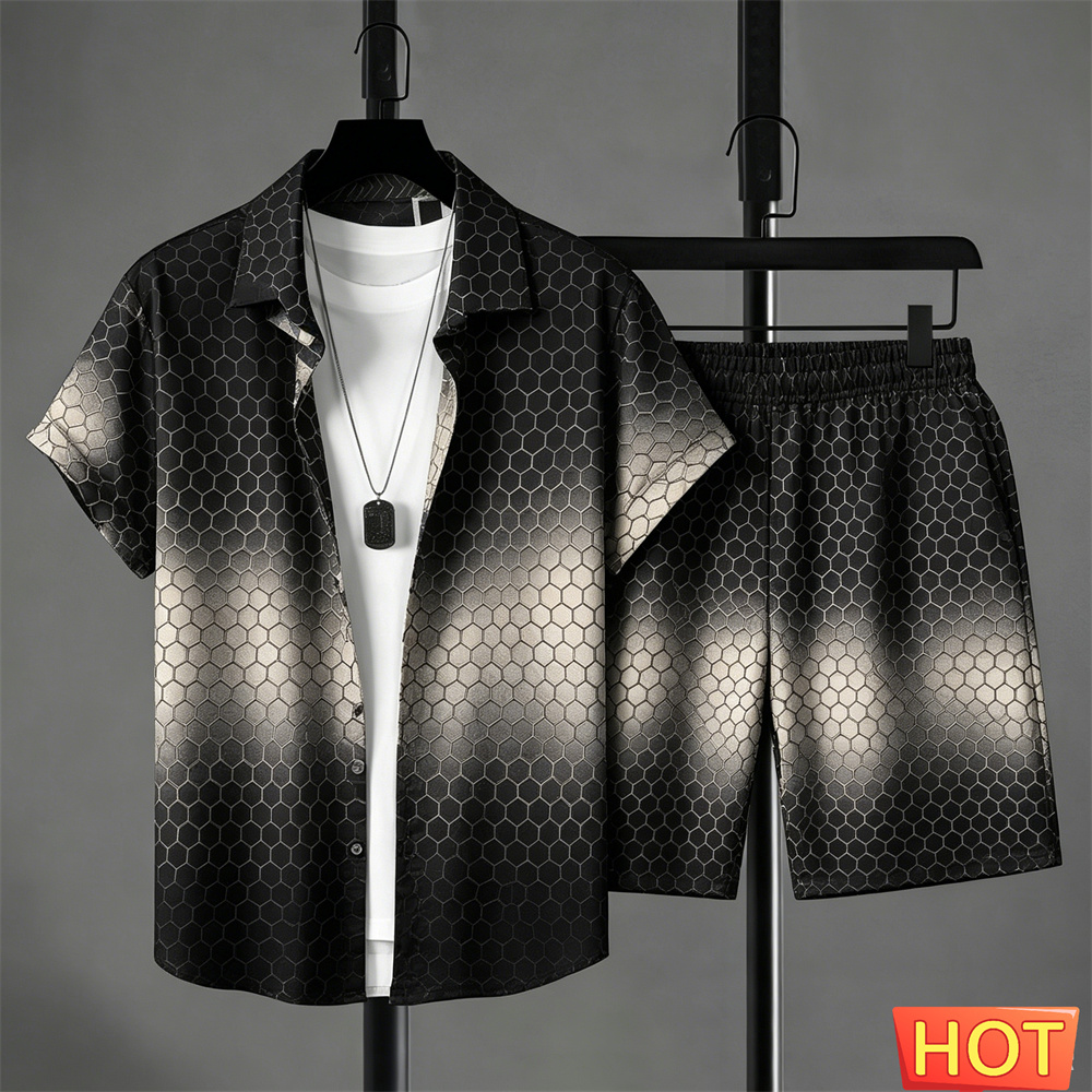 Conjunto de Camisa para Hombre - Summer Clothing Types reseña y precio