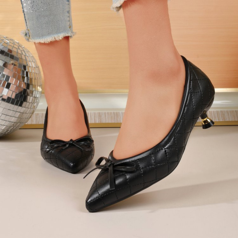 Tacones Kitten Punto Punta Moñ - Summer Quilt reseña y precio