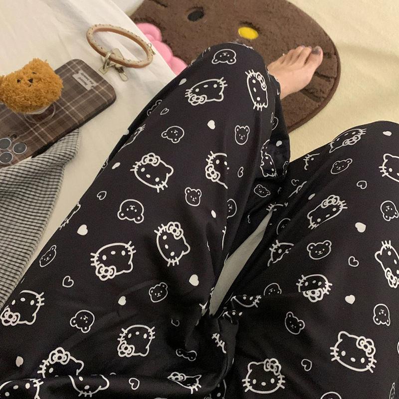 Pantalones Sanrio Hello Kitty, - Summer Clothing Y2K reseña y precio