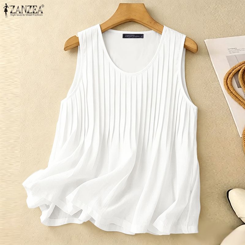 ZANZEA Camiseta sin mangas de  - Summer Clothing Holiday reseña y precio