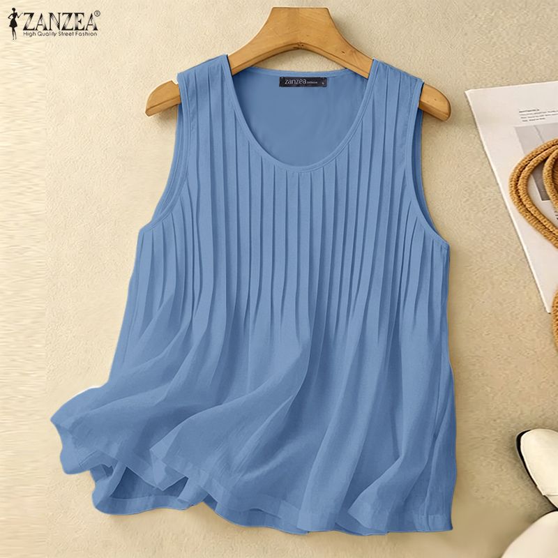 ZANZEA Camiseta sin mangas de  - Summer Clothing Holiday reseña y precio