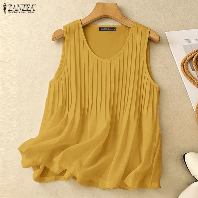 ZANZEA Camiseta sin mangas de  - Summer Clothing Holiday reseña y precio