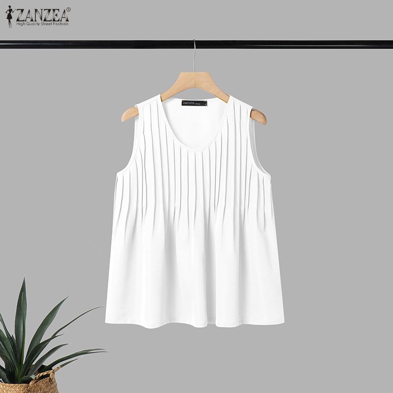 ZANZEA Camiseta sin mangas de  - Summer Clothing Holiday reseña y precio