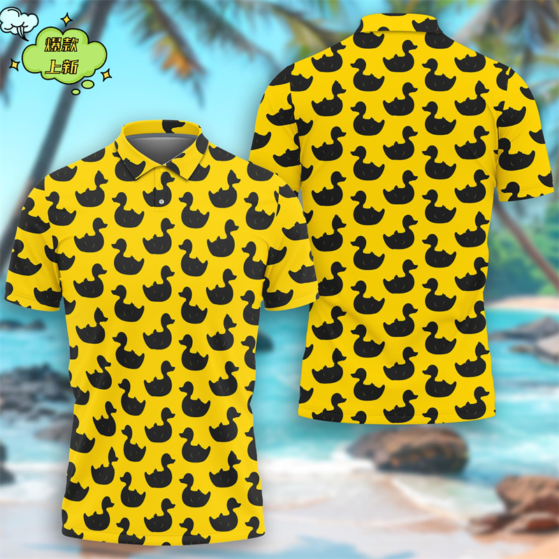 Camiseta Polo con estampado 3D - Summer Duck Clothing reseña y precio
