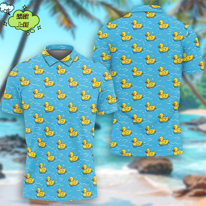 Camiseta Polo con estampado 3D - Summer Duck Clothing reseña y precio