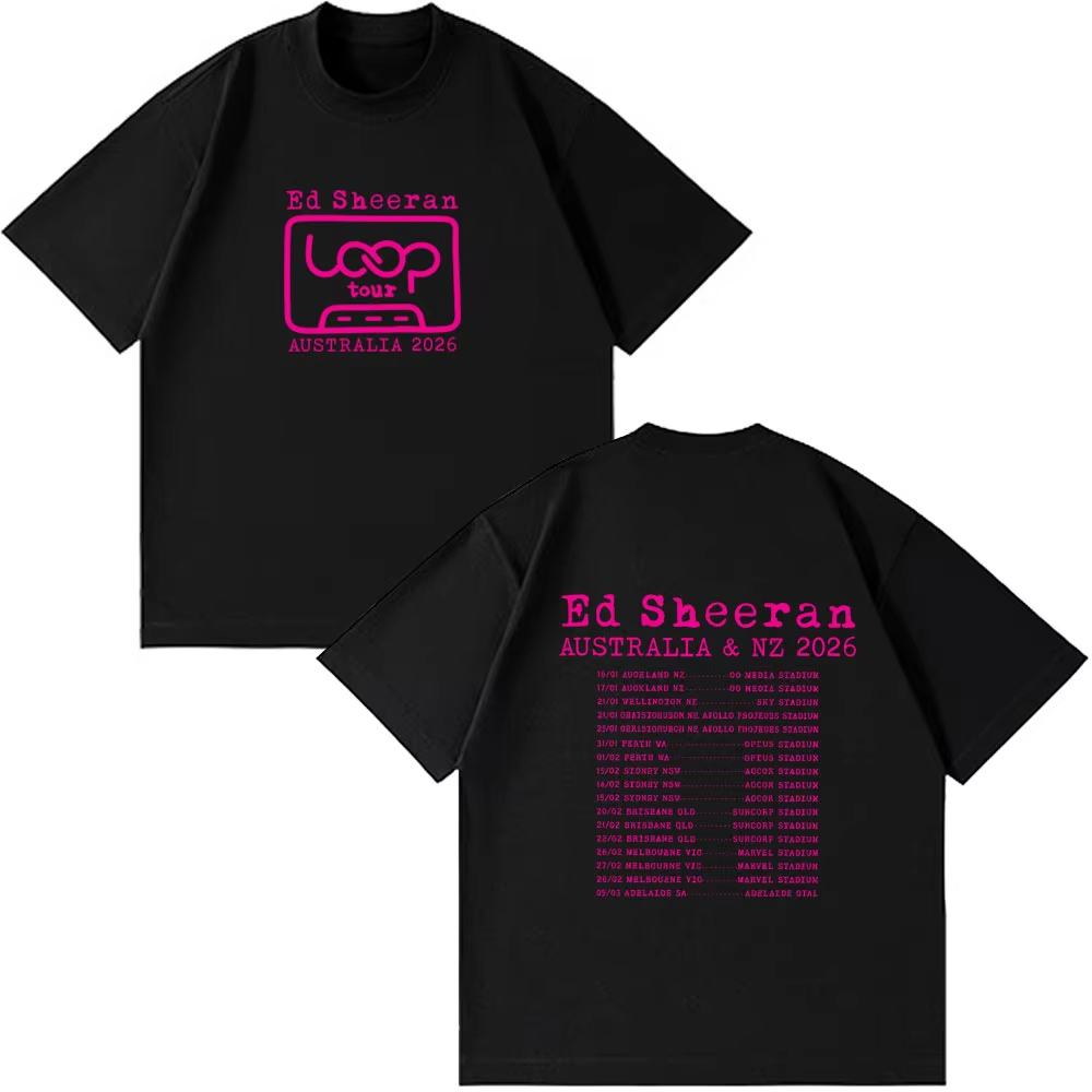 Ed Sheeran Loop Tour Australia - Summer Clothing Australia reseña y precio
