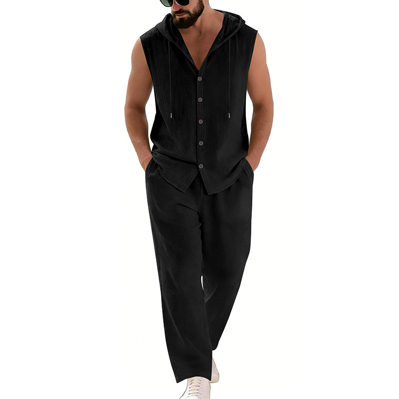 Conjunto de suéter con capucha - Summer Clothing Mens reseña y precio