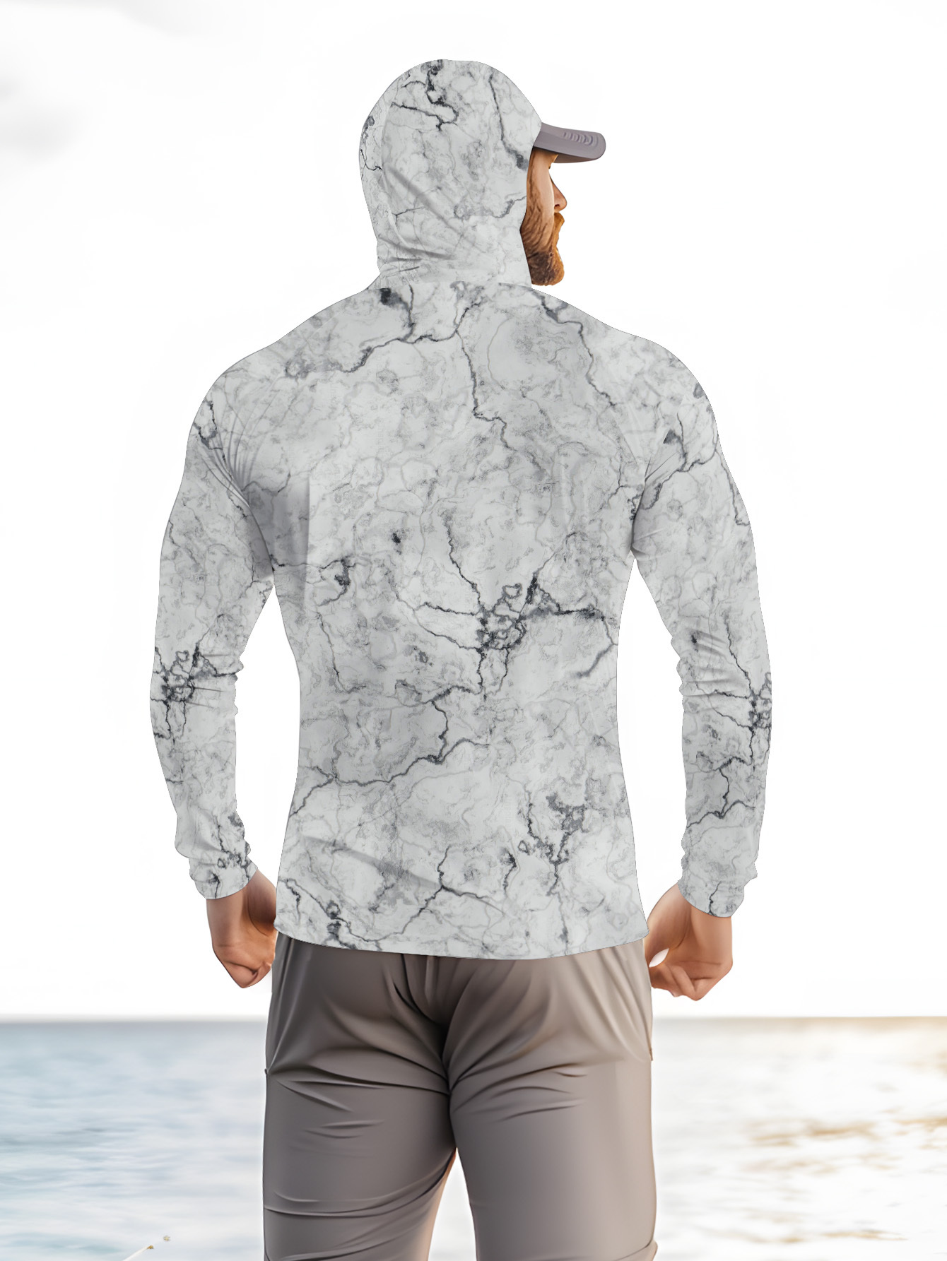 Camisa de pesca con capucha pa - Summer Clothing Mens reseña y precio