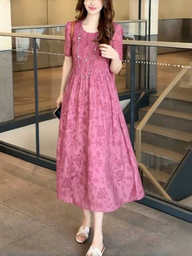 Elegante Vestido de Línea A co - Summer Clothing Tagline reseña y precio