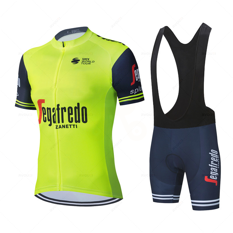 Conjunto de Jersey de Ciclismo - Summer Clothing Men Sale reseña y precio