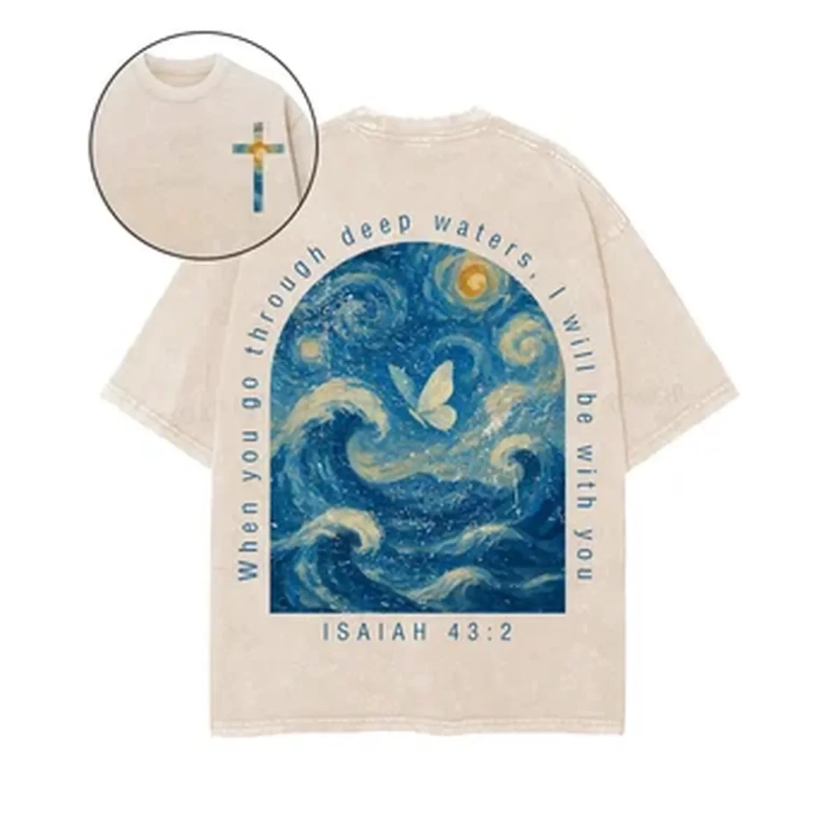 Camiseta con estampado de mari - Summer Clothing Italy reseña y precio