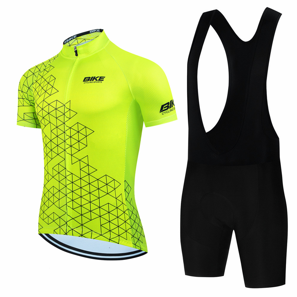 Conjunto de Jersey de ciclismo - Summer Clothing Men Sale reseña y precio