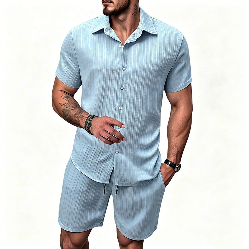 Conjunto de 2 Piezas para Homb - Summer Clothing Types reseña y precio