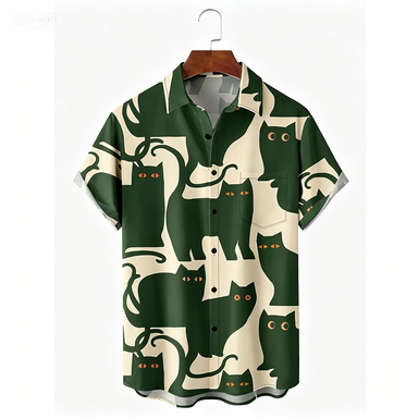 Camisa Hawaiana con Estampado  - Summer Clothing Holiday reseña y precio