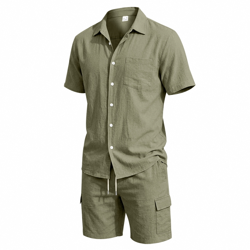 Conjunto de Dos Piezas de Lino - Summer Clothing Types reseña y precio